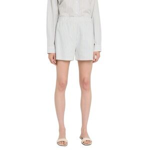 NWT Kule The Seine Ticking Stripe Cotton Shorts Size XS